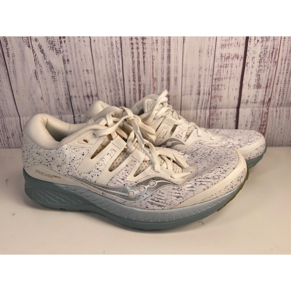 Saucony Ride 150 White Everun Sneakers Shoes Men's Size US 8.5 S20444-40